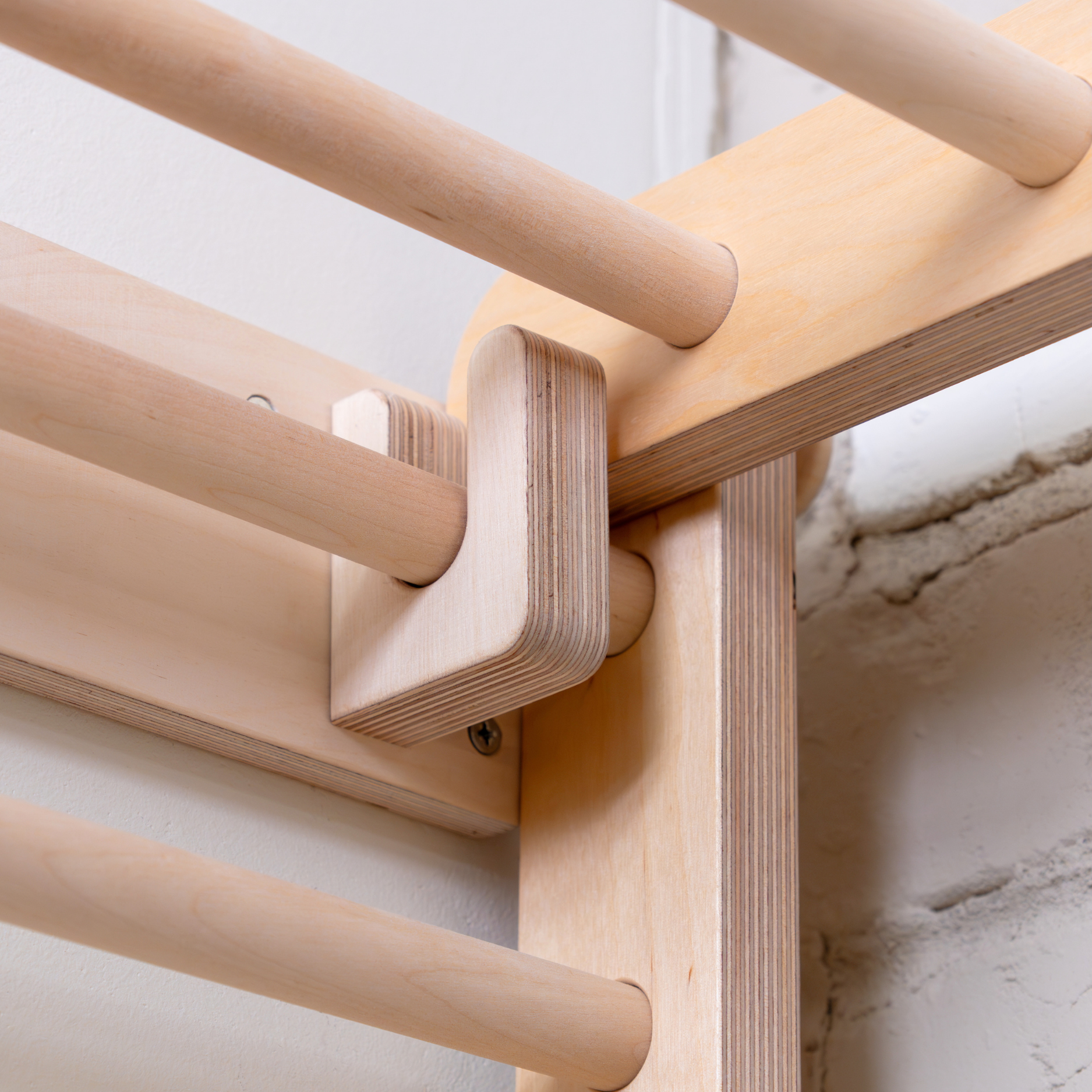 Wandmontage Set – Sprossenwand Erweiterung für MOPITRI® & FIPITRI® Kletterrahmen