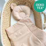 Baby Bettwäsche-Set mit Füllung – Decke & Teddy-Kissen aus 100% Baumwolle