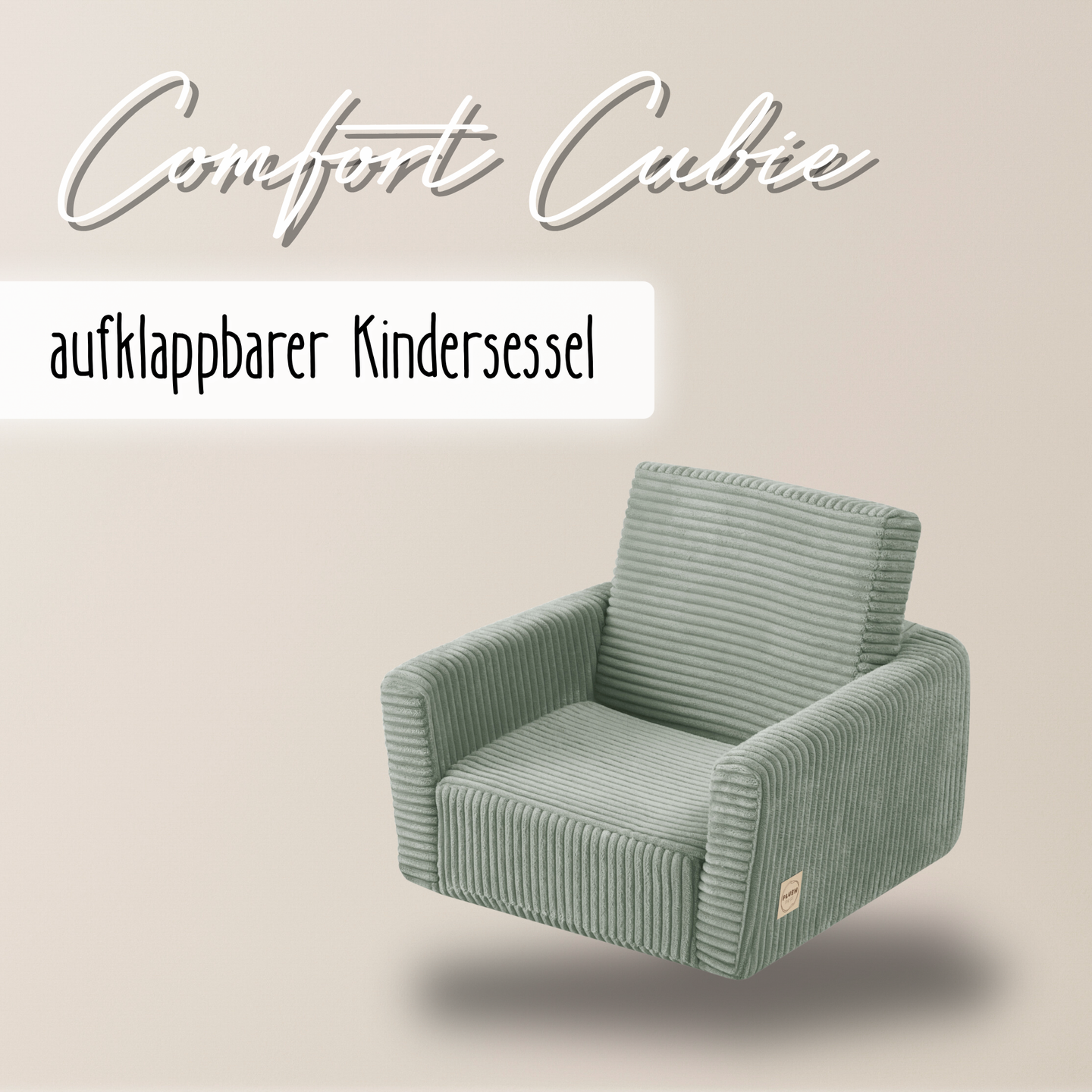 "Comfort Cubie" 2in1 Kindersessel mit Liegefunktion