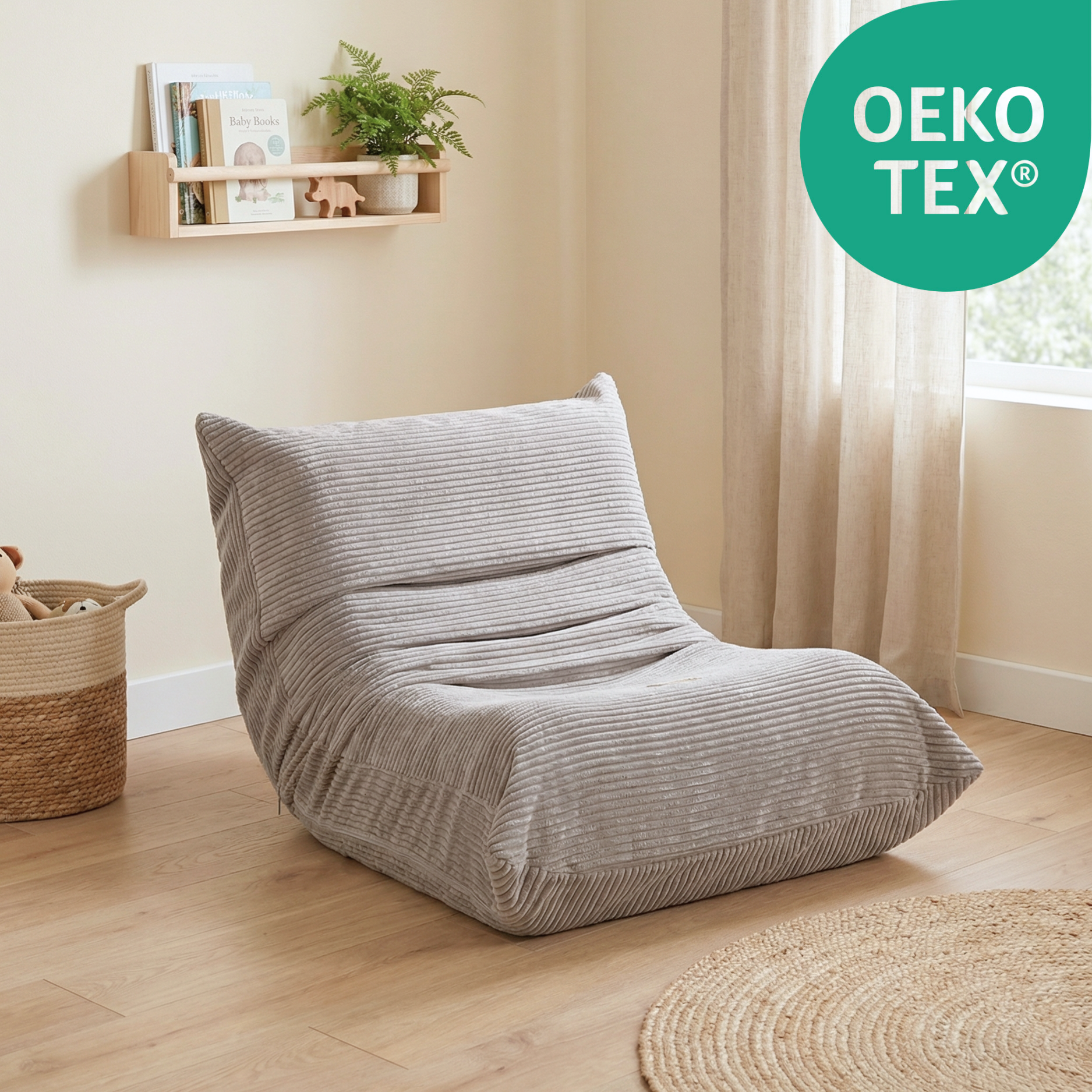 "Cozy Mooni" Ergonomischer Lounge-Sessel mit 4-Zonen-System