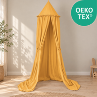 Kinderzimmer Baldachin 260cm – 100% Baumwolle