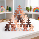 Flockmen® – Montessori Holzfiguren für kreatives Spielen
