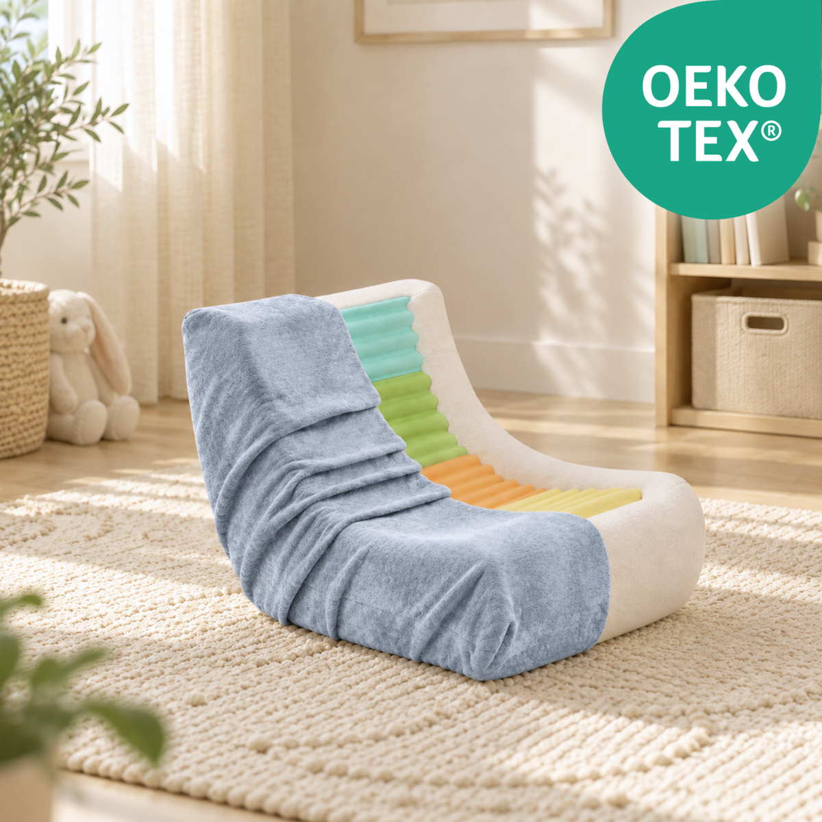 "Nilly Mooni" Ergonomischer Lounge-Sessel mit 4-Zonen-System