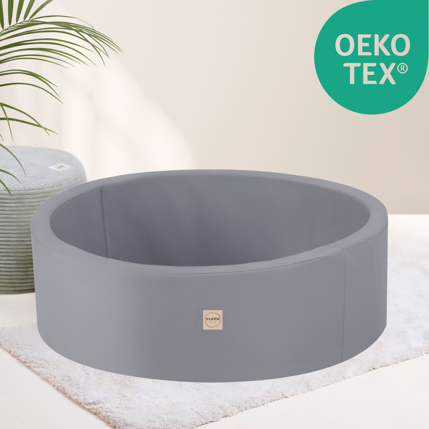 "Sunny Pool" wasserfestes Bällebad 90x30cm OHNE Bälle