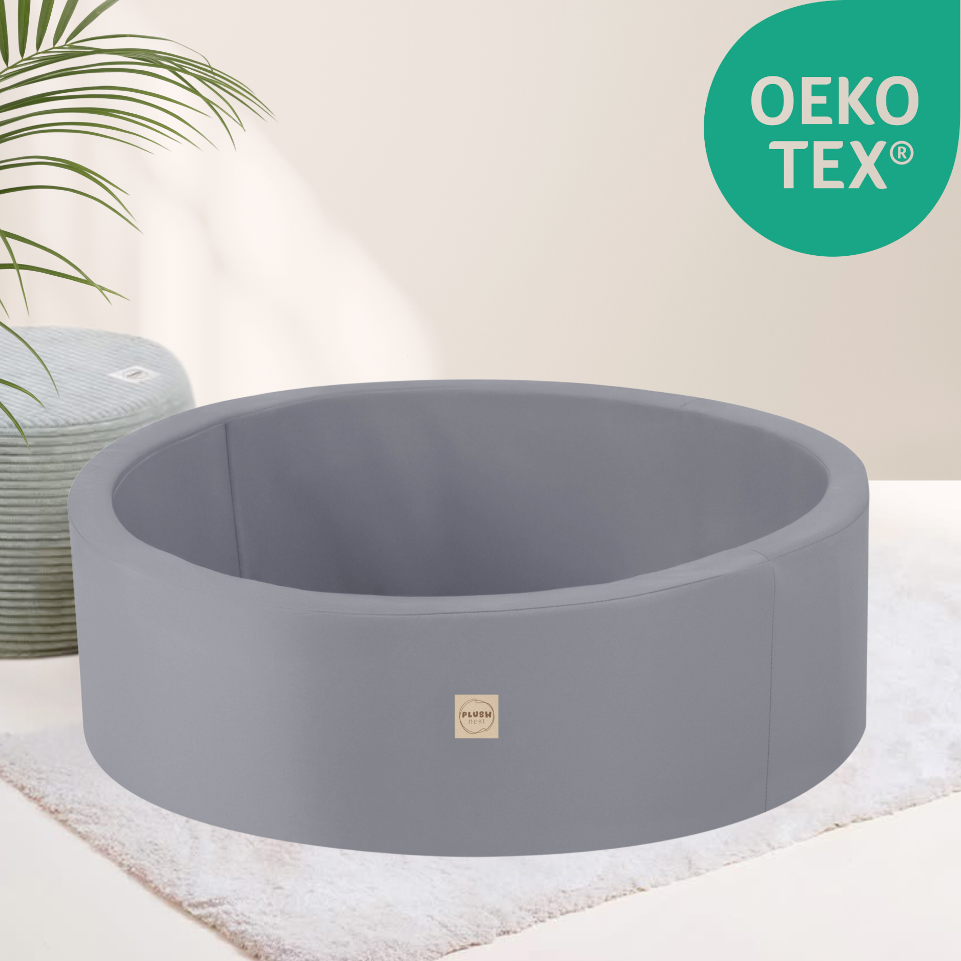 "Sunny Pool" wasserfestes Bällebad 90x30cm OHNE Bälle