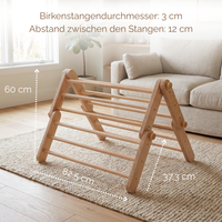 MOPITRI® – Modifizierbarer Montessori Kletterrahmen mit 4 Segmenten