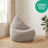 "Fluffy Cloud" Kinder-Sitzsack 80x85cm mit EPS Perlen