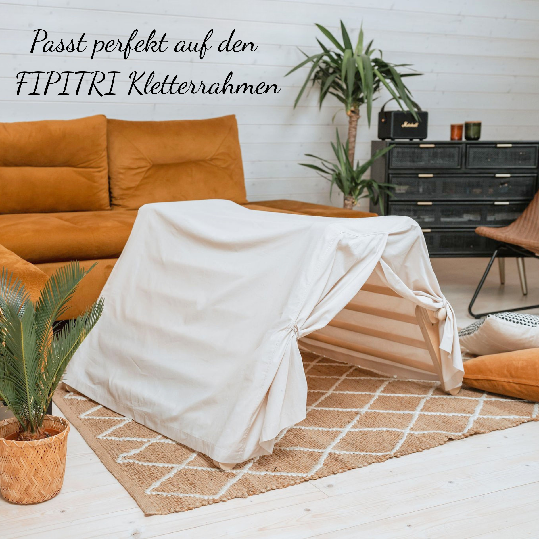 Spielzelt Stoffüberwurf - Erweiterung für FIPITRI® Kletterrahmen