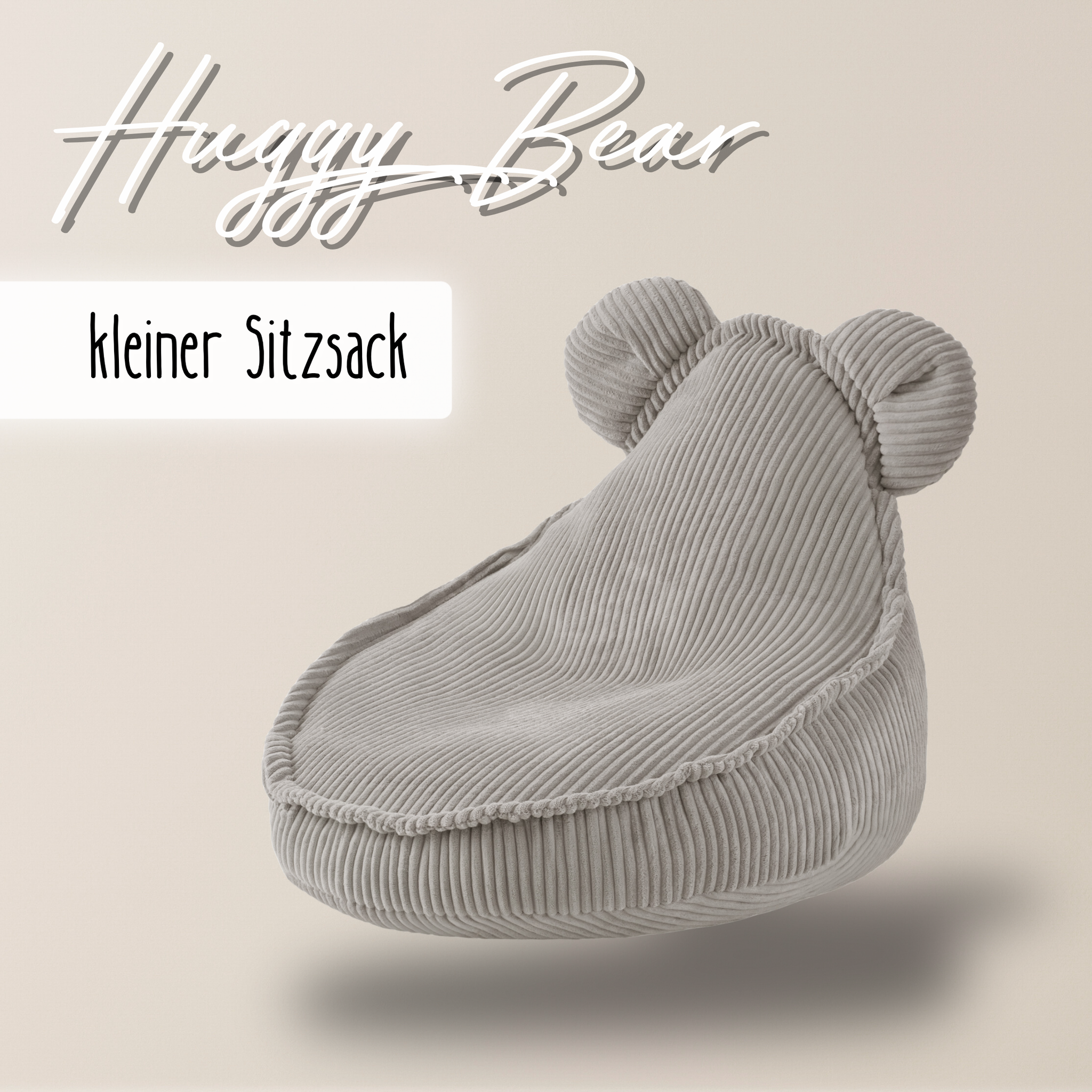 "Huggy Bear" Sitzsack für Kinder 68x45cm