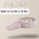"Bally Slide" Bällebad 90x30cm mit Rutschkeil & 200 Bällen