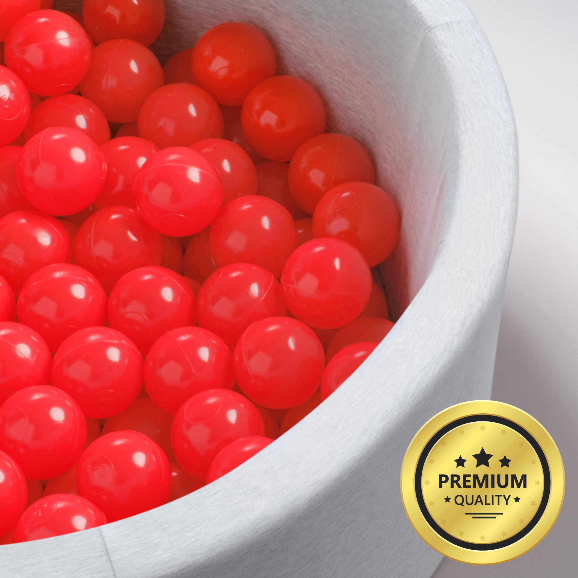 "Pure Balls" 200 einfärbige Bällebad-Bälle, CE-zertifiziert