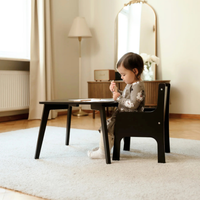Tulla® Kindertisch – Mitwachsender Montessori Tisch aus Holz