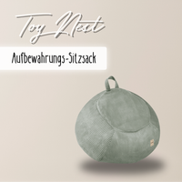 "Toy Nest" befüllbarer Aufbewahrungs-Sitzsack 82x50cm