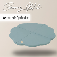 "Sunny Bloom" wasserfeste Spielmatte 115x115x5cm