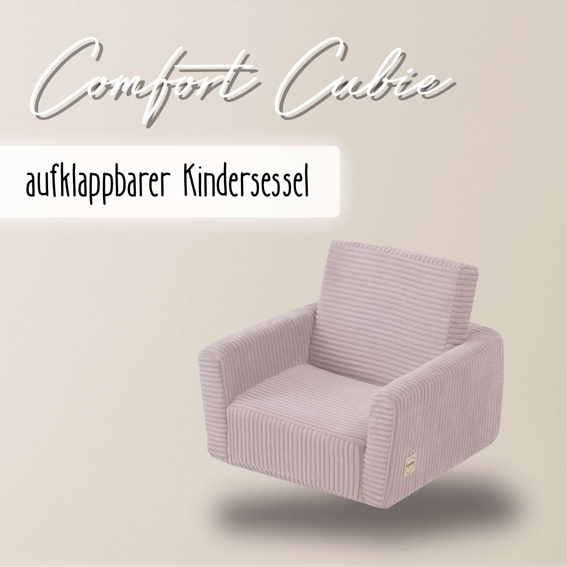 "Comfort Cubie" 2in1 Kindersessel mit Liegefunktion