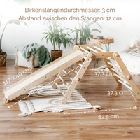 FIPITRI® – Modifizierbarer Montessori Kletterrahmen mit 5 Segmenten