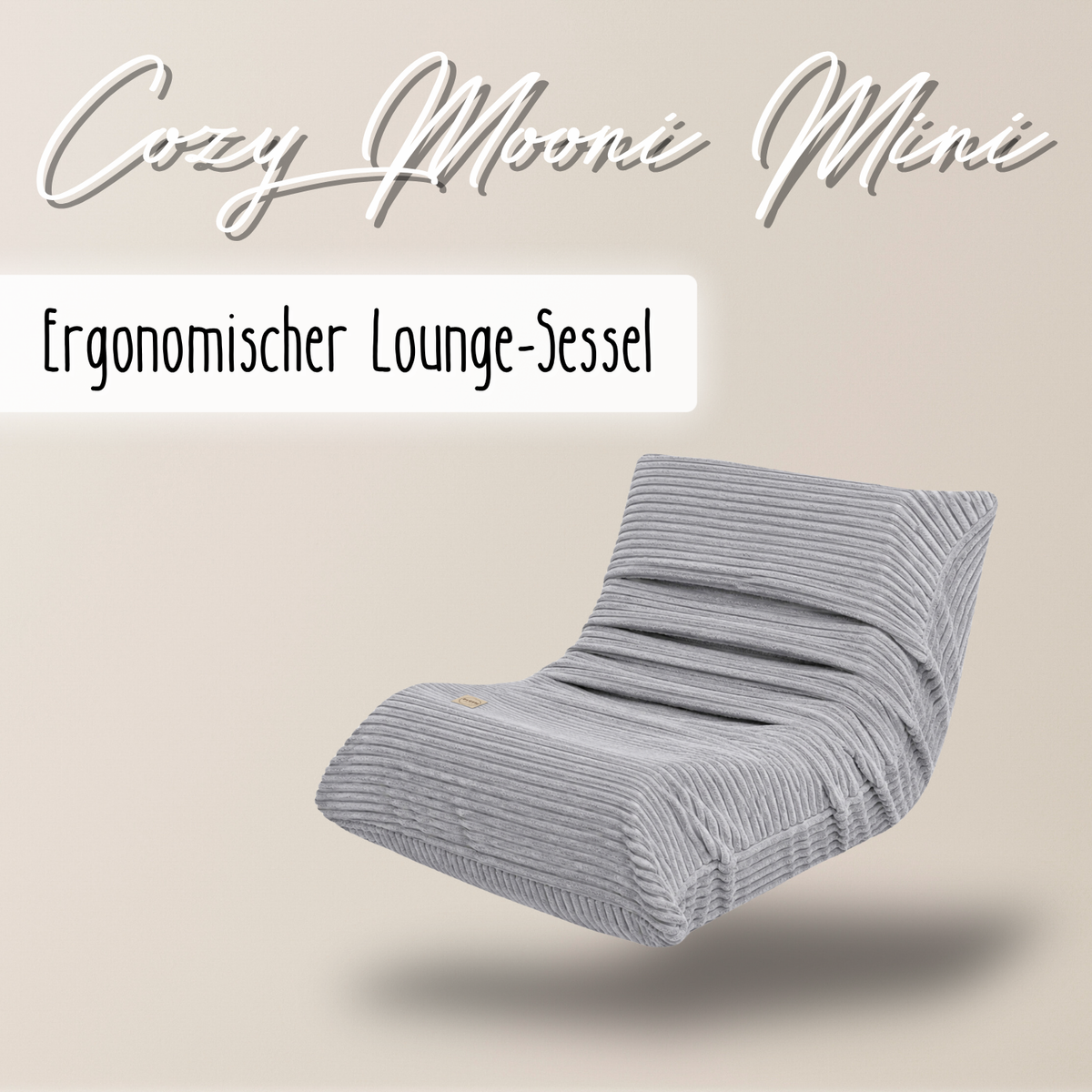 "Cozy Mooni" Ergonomic lounge chair with 4-zone system