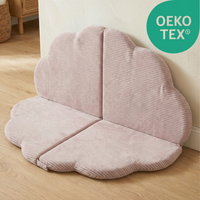 "Bloomy Mat" Spielmatte 115x115x5cm mit Cord-Bezug