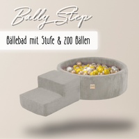 "Bally Step" Bällebad 90x30cm mit Stufe & 200 Bällen