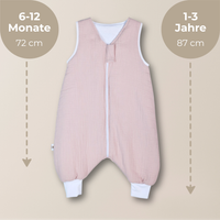 YappyBuzz Baby- und Kinderschlafsack mit Beinen