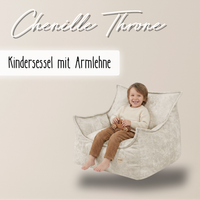 "Chenille Throne" bequemer Kinder-Relaxsessel 80x73x58cm