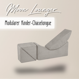 "Moon Lounger" Modularer Kinder-Chaiselongue 145×35×45cm