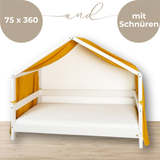 YappyMuslin - Hausbett-Vorhänge