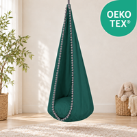 Cocoon Swing – Hängeschaukel aus Baumwolle mit Sitzkissen
