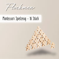 Flockmen® – Montessori Holzfiguren für kreatives Spielen