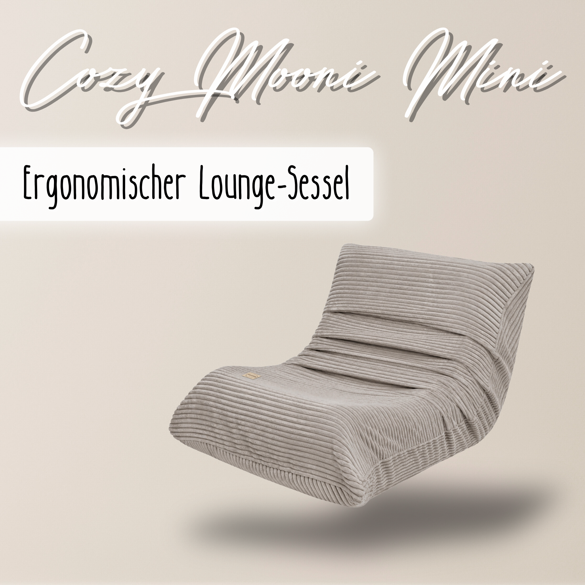 "Cozy Mooni" Ergonomischer Lounge-Sessel mit 4-Zonen-System