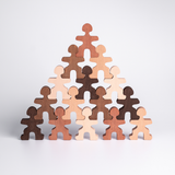 Flockmen® – Montessori Holzfiguren für kreatives Spielen