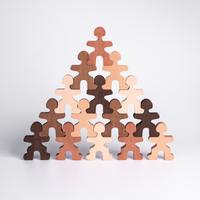 Flockmen® – Montessori Holzfiguren für kreatives Spielen