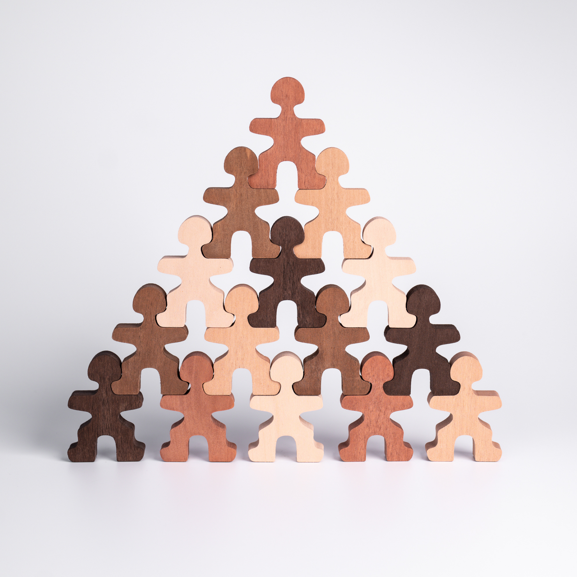 Flockmen® – Montessori Holzfiguren für kreatives Spielen
