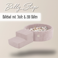 "Bally Step" Bällebad 90x30cm mit Stufe & 200 Bällen