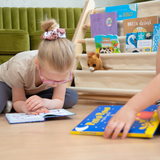 Montessori Bücherregal – Erweiterung für Kletterrahmen MOPITRI® & FIPITRI®