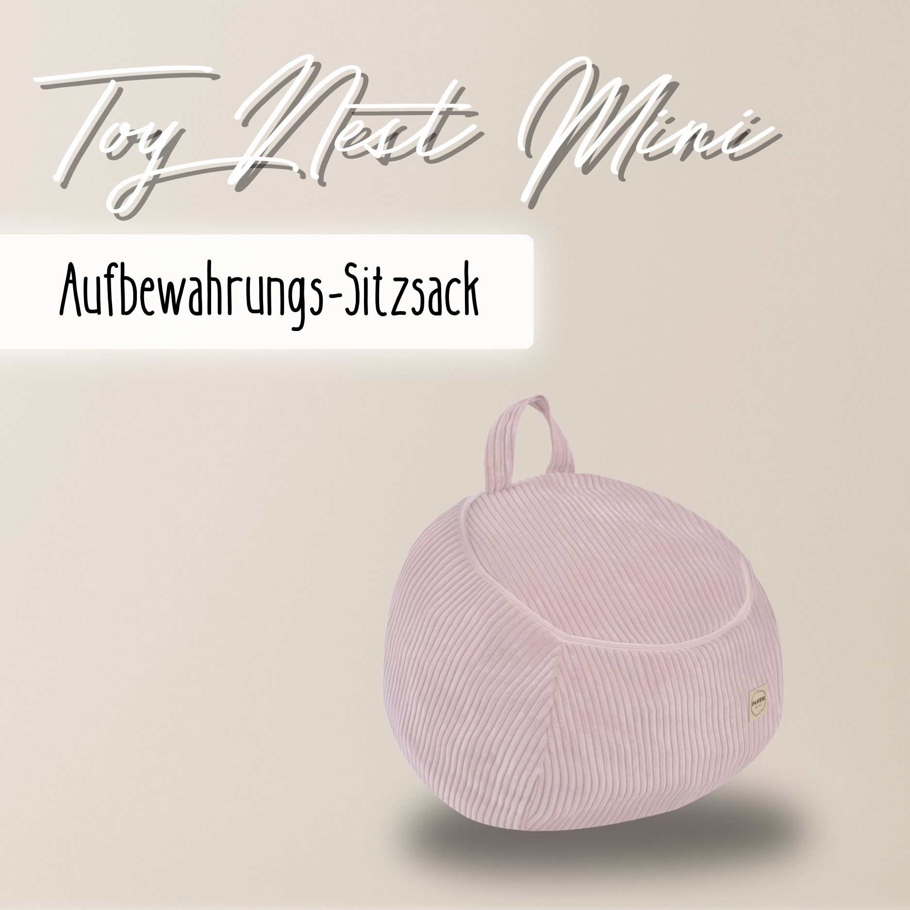 "Toy Nest" befüllbarer Aufbewahrungs-Sitzsack in 2 Größen