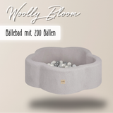 "Woolly Bloom" Bällebad 95x30cm mit 200 Bällen