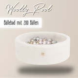 "Woolly Pool" Bällebad 90x30cm mit 200 Bällen