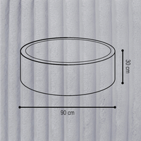 "Fluffy Pool" Bällebad 90x30cm OHNE Bälle