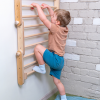 Wandmontage Set – Sprossenwand Erweiterung für MOPITRI® & FIPITRI® Kletterrahmen