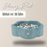 "Bloomy Pool" Bällebad 95x30cm, mit 300 Bällen