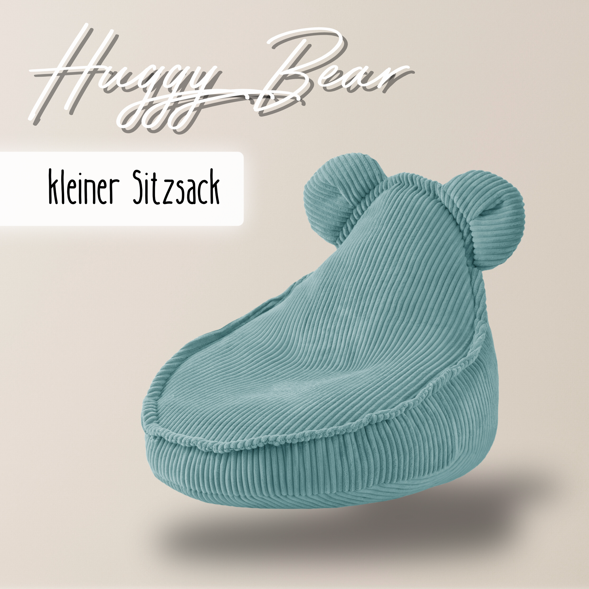 "Huggy Bear" Sitzsack für Kinder 68x45cm