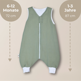 YappyBuzz Baby- und Kinderschlafsack mit Beinen