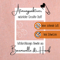 Pop-Up Bällebad-Spielzelt aus Baumwolle/Hanf