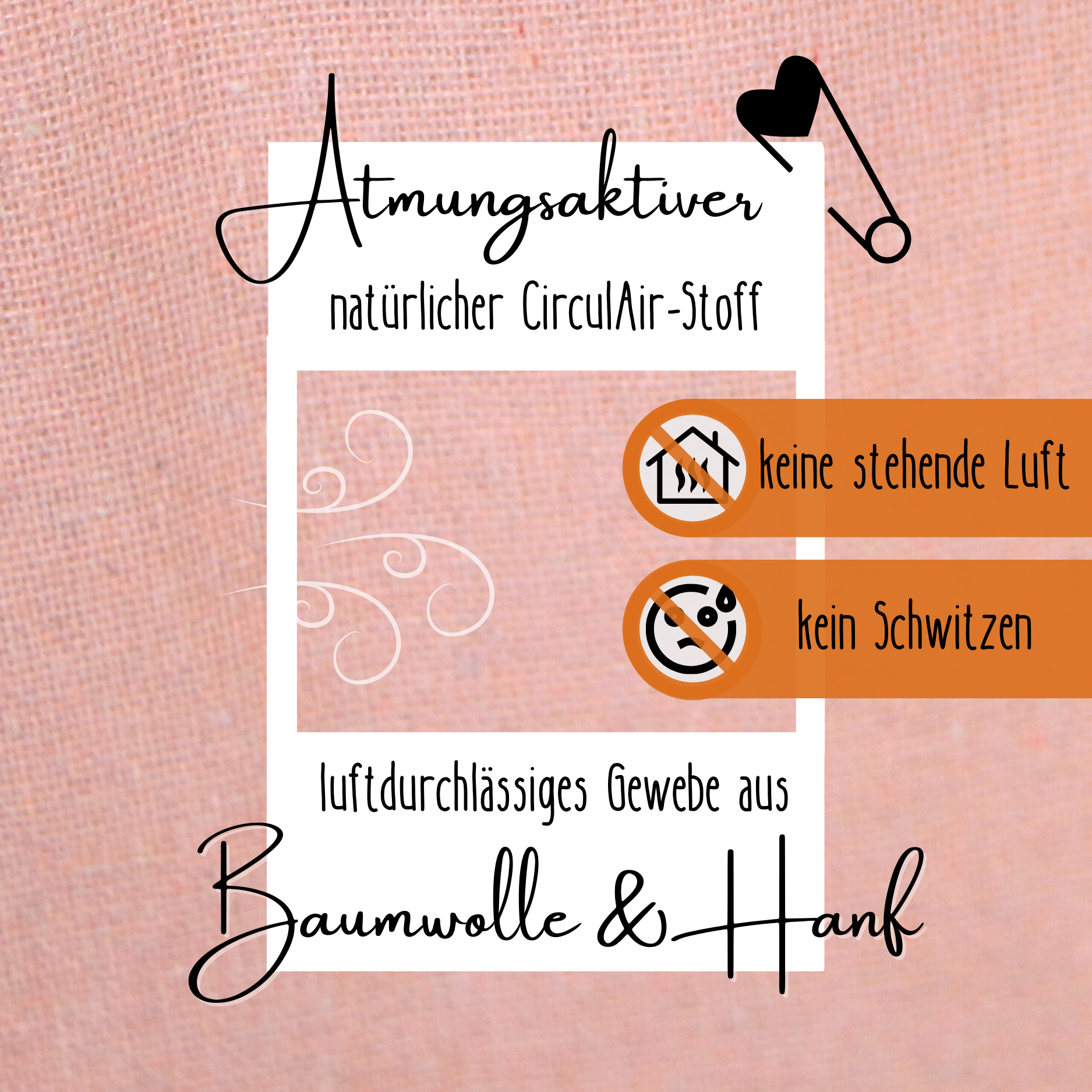 Pop-Up Bällebad-Spielzelt aus Baumwolle/Hanf