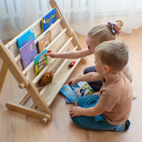 Montessori Bücherregal – Erweiterung für Kletterrahmen MOPITRI® & FIPITRI®