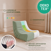 "Cozy Mooni" Ergonomischer Lounge-Sessel mit 4-Zonen-System