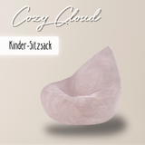 "Cozy Cloud" Kinder-Sitzsack 80x85cm mit EPS Perlen