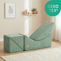 "Moon Lounger" Modularer Kinder-Chaiselongue 145×35×45cm