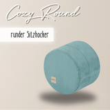 "Cozy Round" pouf 40x30cm